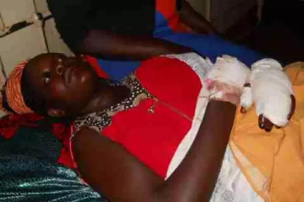 Man Slits Wife’s Neck Because She Wanted To Travel To The US To Study [Photo]